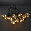 Solight venkovní řetěz s dekorativním LED žárovkami, 10x micro LED žárovka, 3m, 3xAA 1V270