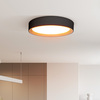 Solight LED osvětlení s dálkovým ovladačem Larios Black, 48W, 3360lm, 39cm, změna chromatičnosti, stmívatelné WO8016