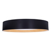 Solight LED osvětlení s dálkovým ovladačem Larios Black, 48W, 3360lm, 39cm, změna chromatičnosti, stmívatelné WO8016