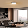 Solight LED osvětlení s dálkovým ovladačem Larios White, 48W, 3360lm, 39cm, změna chromatičnosti, stmívatelné WO8017