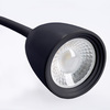 Solight LED nástěnná lampička, stmívatelná, 4W, 280lm, 3000K, černá WO54-B