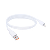Solight lightning kabel, USB 2.0 A konektor - Lightning konektor, silikon, 0,5m SSC15005-S