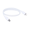 Solight USB-C/Lightning kabel, USB-C konektor - Lightning konektor, silikon, 0,5m SSC19005-S
