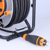 Solight prodlužovací přívod - na kovovém bubnu, 4 zásuvky, 40m kabel guma-neopren, 3x 2,5mm2, IP44 PB43