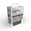 Solight vestavný blok zásuvek s posuvným krytem, 2 zásuvky, HDMI, USB A+C 20W PD, 2m, stříbrný PP128C-PD20-HDMI