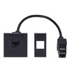 Solight RJ45 Cat6 doplňkový modul pro vestavné zásuvky série PP128 PP128-RJ45