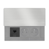 Solight RJ45 Cat6 doplňkový modul pro vestavné zásuvky série PP128 PP128-RJ45