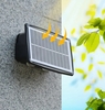 Solight LED solární nástěnné světlo, teplá a studená bílá, 15x10cm WL917