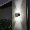 Solight LED solární nástěnné světlo, teplá a studená bílá, 15x10cm WL917