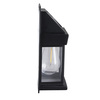 Solight LED solární lucerna nástěnná, teplá bílá, 12x17cm, černá WL918