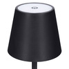 Solight LED nabíjecí lampička Lucca, 120lm, změna CCT, stmívání, černá WO69-B
