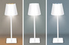 Solight LED nabíjecí lampička Lucca, 120lm, změna CCT, stmívání, bílá WO69-W