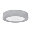 Solight LED mini panel koupelnový 2v1, 3CCT, podhledový/přisazený, 12W, 1020lm, IP54, stříbrná, kulatý WD240-S