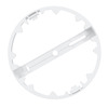 Solight LED mini panel koupelnový 2v1, 3CCT, podhledový/přisazený, 12W, 1020lm, IP54, stříbrná, kulatý WD240-S