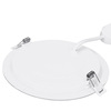Solight LED mini panel koupelnový 2v1, 3CCT, podhledový/přisazený, 18W, 1530lm, IP54, bílá, kulatý WD242-W
