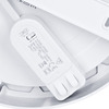Solight LED mini panel koupelnový 2v1, 3CCT, podhledový/přisazený, 18W, 1530lm, IP54, stříbrná, kulatý WD242-S