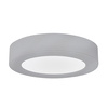 Solight LED mini panel koupelnový 2v1, 3CCT, podhledový/přisazený, 18W, 1530lm, IP54, stříbrná, kulatý WD242-S