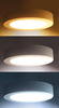 Solight LED mini panel koupelnový 2v1, 3CCT, podhledový/přisazený, 24W, 2040lm, IP54, stříbrná, kulatý WD244-S
