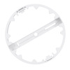 Solight LED mini panel koupelnový 2v1, 3CCT, podhledový/přisazený, 24W, 2040lm, IP54, stříbrná, kulatý WD244-S