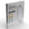 Solight LED osvětlení Acate s ochranou proti vlhkosti, IP54, 24W, 2160lm, 3CCT, 30cm, stříbrná WO826