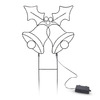 Solight LED venkovní dekorace zvonečky, 100x LED, časovač, 55cm, 3x AA 1V289