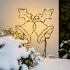 Solight LED venkovní dekorace zvonečky, 100x LED, časovač, 55cm, 3x AA 1V289