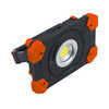 Solight LED reflektor 10W, přenosný, nabíjecí, 1000lm, oranžovo-černý WM-10W-RE