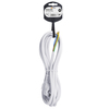 Solight flexo šňůra, 3x 1mm2, bílá, 5m PF02