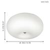 EGLO Stropní svítidlo OPTICA 2x60W E27 86812