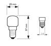 Philips žárovka do pečících trub App 25W E14 230-240V T25 CL OV