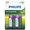 Nabíjecí baterie Philips NiMH 3000 mAh C R14