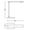 Philips 71665/31/16 Crane LAMPA STOLNÍ LED 4W 250lm 4000K, bílá