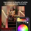 Hue LED White and Color Ambiance Venkovní nástěnné svítidlo Philips Econic 17440/30/P7 černé 2200K-6500K RGB
