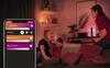 Hue LED White and Color Ambiance Stolní svítidlo Philips Play základní set 78201/30/P7 černý 2200K-6500K RGB