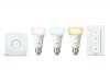 Hue Bluetooth LED White Ambiance základní sada LED žárovka 3xE27 A19 9.5W 806lm 2200K-6500K + bridge + dimmer switch