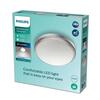 LED Koupelnové stropní přisazené svítidlo Philips DORIS CL257 8718699758844 6W 640lm 4000K IP44 22cm niklové