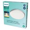 LED Koupelnové stropní a nástěnné svítidlo Philips SPRAY CL260 8718699777333 17W 1500lm 2700K IP44 34,7cm stříbrné