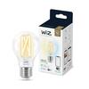 LED Žárovka WiZ Tunable White Filament 8718699787158 E27 A60 6,7-60W 806lm 2700-6500K, stmívatelná