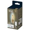 LED Žárovka WiZ Tunable White Filament Amber 8718699787257 E14 C35 4,9-25W 370lm 2000-5000K, stmívatelná