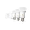 Hue Bluetooth LED White Ambiance set 3ks žárovek Philips + Hue Bridge + Hue Switch 8719514291232 E27 A60 8W 1100lm 2200-6500K stmívatelné