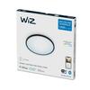 Philips LED Stropní přisazené svítidlo WiZ Superslim 8719514338036 16W 1500lm 2700-6500K IP20 29,2cm černé, stmívatelné