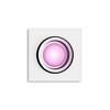 Hue Bluetooth White and Color Ambiance zápustné svítidlo Philips Centura 8719514338920 bílé hranaté GU10 5.7W