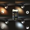 Philips HUE WA Buckram bodové LED svítidlo GU10 5W 350lm 2200-6500K IP20, černé