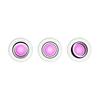 Hue Bluetooth LED White and Color Ambiance set 3ks Zapuštěných bodových svítidel Philips Centura 8719514342880 GU10 3x5,7W 3x350lm 2000-6500K RGB IP20 bílé, stmívatelné