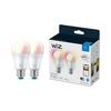 WiZ SET 2x LED žárovka E27 A60 8W (60W) 806lm 2200-6500K RGB IP20, stmívatelná