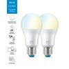 WiZ SET 2x LED žárovka E27 A60 8W (60W) 806lm 2700-6500K IP20, stmívatelná