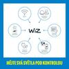 WiZ Up&Down nástěnné LED svítidlo 2xGU10 4,7W 345lm 2200-6500K RGB IP20, černé