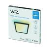 WiZ přisazený LED 36W 3400lm 2700-6500K IP20 60x60cm, černý