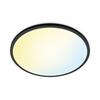 WiZ SuperSlim přisazené LED svítidlo 32W 3800lm 2700-6500K IP20 55cm, černé