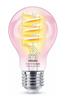 WiZ Smart LED Žárovka s tradičním vzhledem, čirá, 40 W 470lm 2200-6500K (RGB) A60 E27